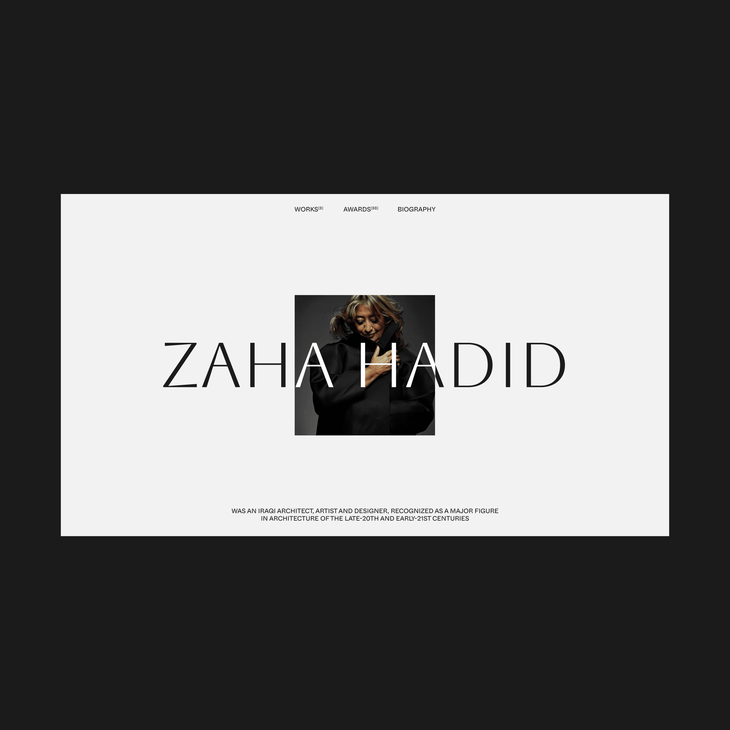 Zaha Hadid® animation branding motion graphics ui