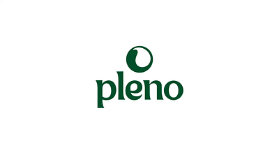 Pleno - Logo Motion after effects animation branding design gota green liquid logo minimal motion motion graphics pleno tea water