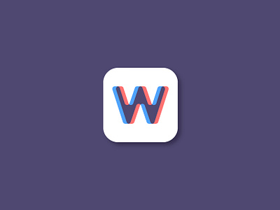 Woven - Day 34 appdesign appicon branding dailylogo dailylogochallenge day34 design graphic design logo vector