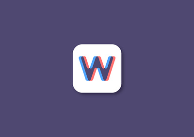 Woven - Day 34 appdesign appicon branding dailylogo dailylogochallenge day34 design graphic design logo vector