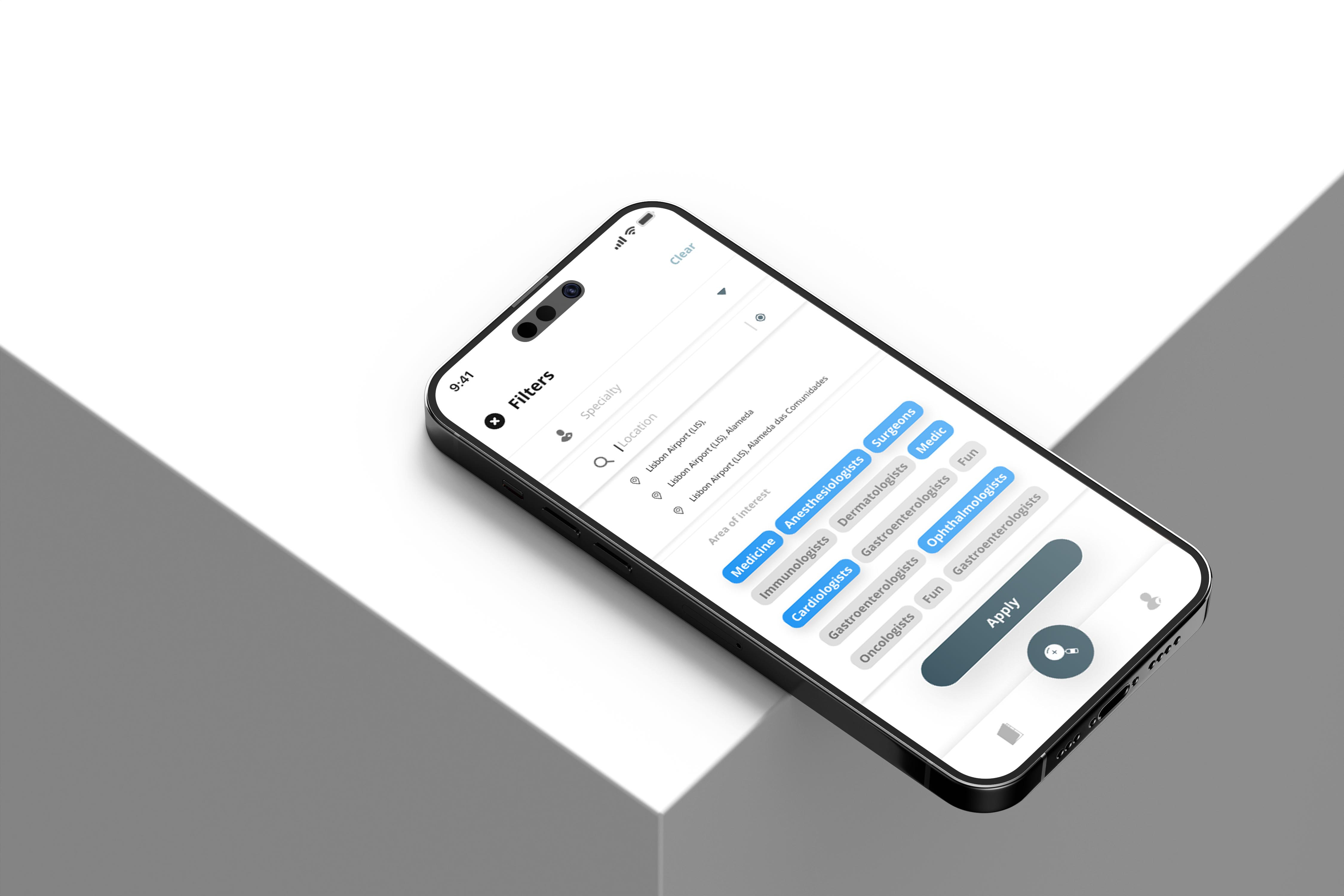 Doctor Filter mobile app UI app design mobile app design prototype rafatulux ui ux design user experience design user journey map uxfig.com wireframe