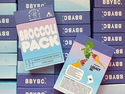 Broccoli City Fest 2024 Preroll Packaging