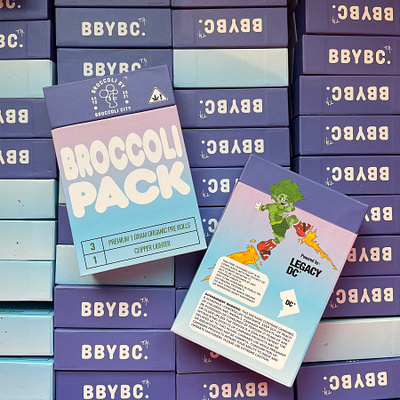 Broccoli City Fest 2024 Preroll Packaging