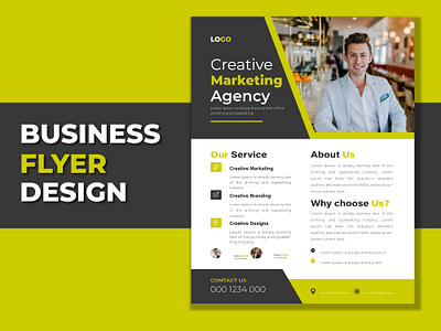 Business Flyer Design business design flyer graphic design illustration vector