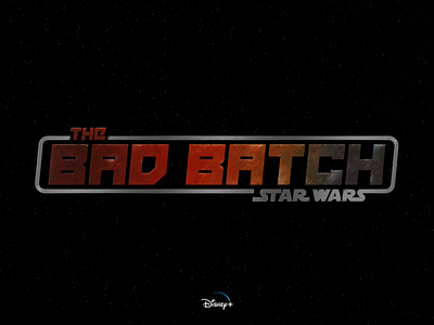 The Bad Batch - Logo rebrand animated bad batch branding clone clone wars design disney graphic graphic design illustration logo rebrand redesign star wars the bad batch tv typography vector