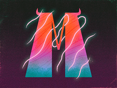 36 Days of Type | M 36 days 36 days of type artwork font illustration letter m lettering m type type design typography