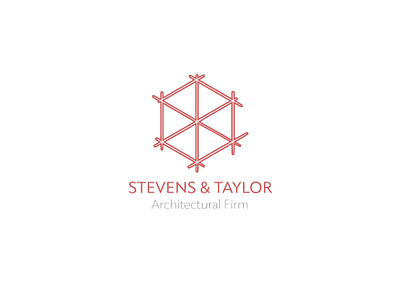 Stevens & Taylor - Day 43 architecture branding dailylogo dailylogochallenge design graphic design illustration logo vector