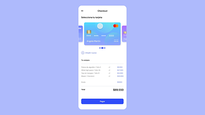Daily UI #002 – Credit card checkout checkout graphic design motion graphics ui
