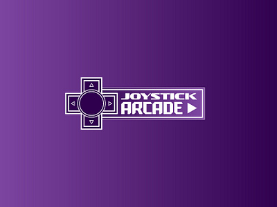 Joystick Arcade - Day 50 arcade branding dailylogo dailylogochallenge day 50 day50 design finalday gaming gradient graphic design illustration logo retro vector