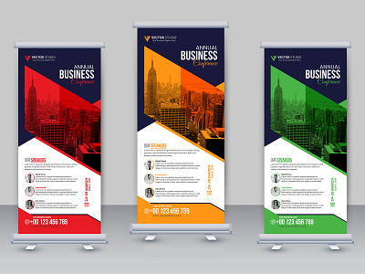 Professional Business Rollup, standee roll up banner 3d branding graphic design logo roll up banner design ideas rollup banner design ui