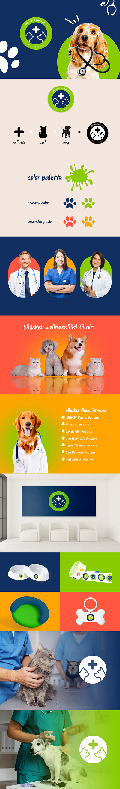 Pet clinic logo design graphic design logo logo design pet