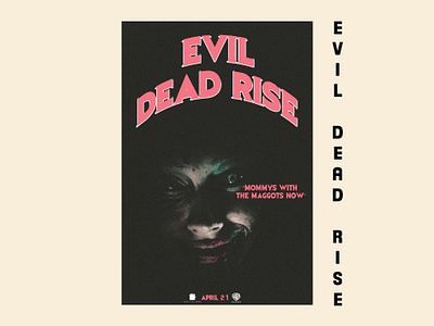 EVIL DEAD RISE POSTER CONCEPT branding concept design film film poster graphic design illustration logo ui ux vector