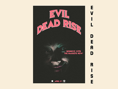 EVIL DEAD RISE POSTER CONCEPT branding concept design film film poster graphic design illustration logo ui ux vector