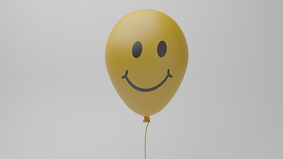 Balloon | Ballon | Blender 3d bad habit ballon balloon blender happy model render rendu sculpt tuto tutorial youtube