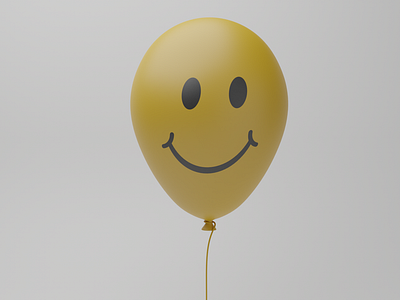 Balloon | Ballon | Blender 3d bad habit ballon balloon blender happy model render rendu sculpt tuto tutorial youtube