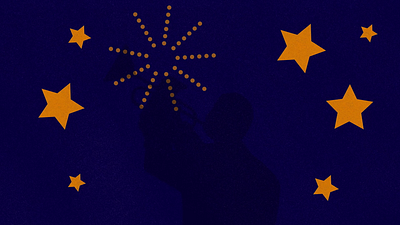Louis Armstrong - Fireworks animation birthday blue burst celebrate fireworks fourth of july fun holiday july mograph motion graphics music night patriot sky sparkle stars twinkle woohoo