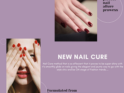 Nehbelle Nail Lacquer branding designing graphic design