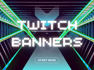 Static Banner Concept animated banner animation banner for gamers banner for twitch gaming streaming twitch animated banner twitch banner twitch gamers