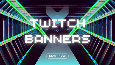 Static Banner Concept animated banner animation banner for gamers banner for twitch gaming streaming twitch animated banner twitch banner twitch gamers