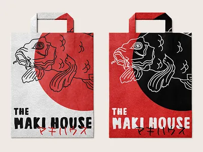 The Maki House branding design graphic design identity illustration logo pacakge design packaging