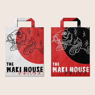 The Maki House branding design graphic design identity illustration logo pacakge design packaging