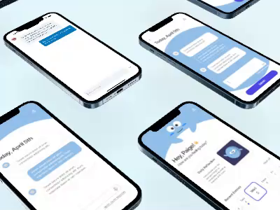 Journi: using AI technology to help support mental health ai animation app b2c branding character design graphic design illustration mental health app mindfulness mobile mobile app mockup startup ui ux design ux research