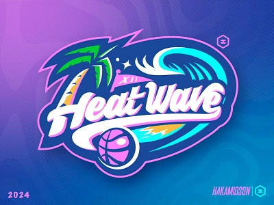 HEAT WAVE LOGO FOR CLIENT baseball baseballlogo basketball basketballbranding basketballlogo branding dribbblelogo gaminglogo leaguelogo logo logosportviral logoup logoviral mascotlogo nbllogo nblmascot soccerlogo sportlogo tournamentlogo wavelogo