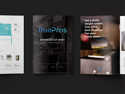 RollPros Sales Collateral print design