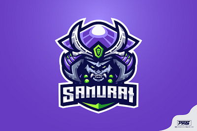 Samurai Mascot Esport Logo killer