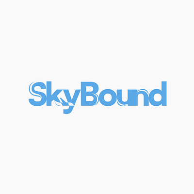 SkyBound Logo branding design graphic design letter logo typography vector