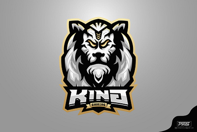 Lion Mascot Esport Logo jungle