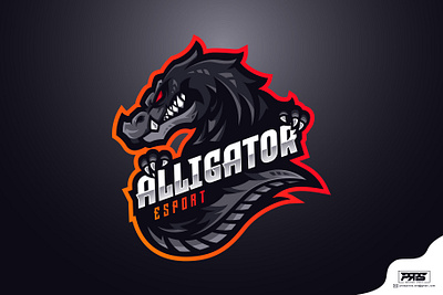 Crocodile Mascot Esport Logo game