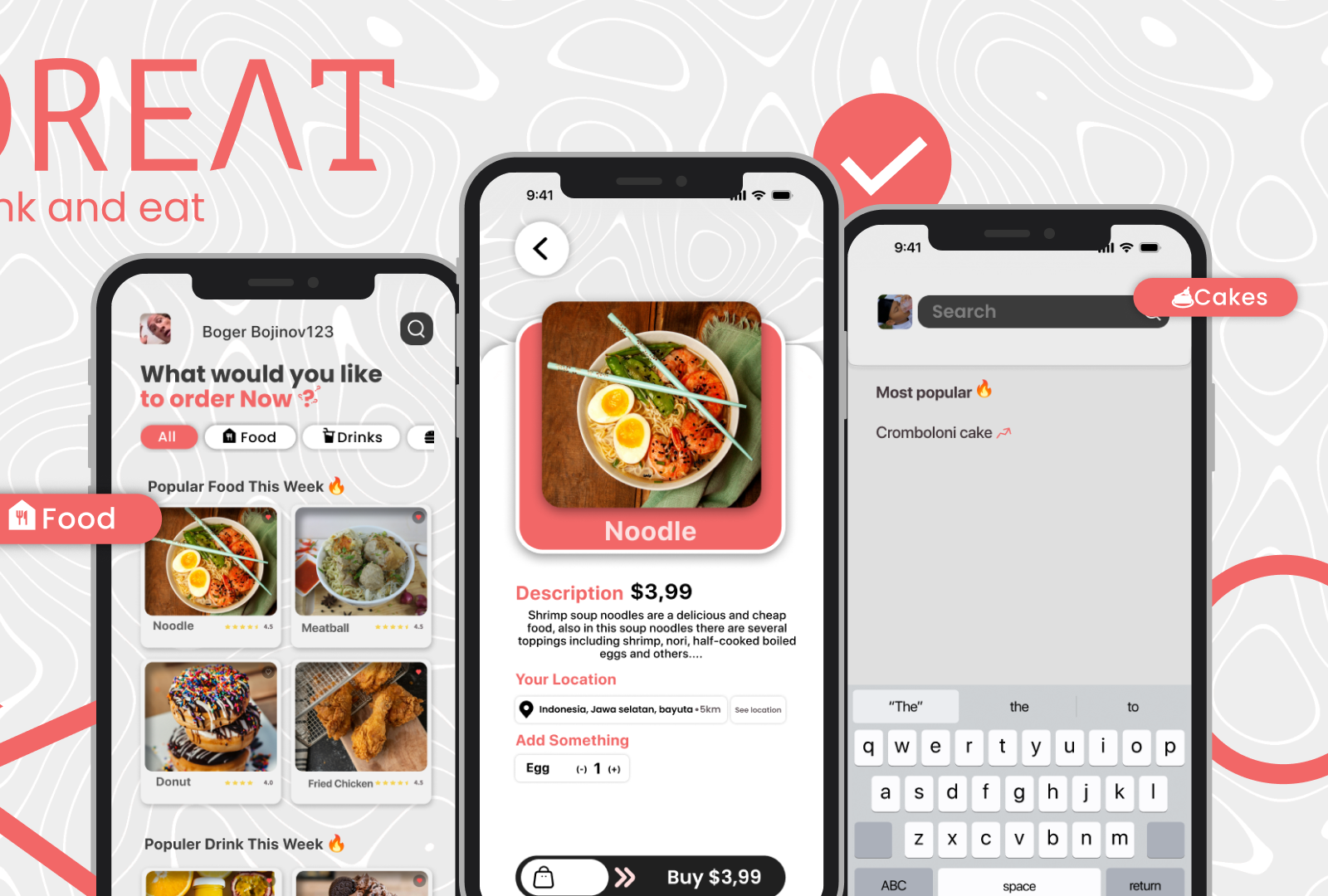 Dreat App (UI/UX) by Haruniyas Diefo on Dribbble
