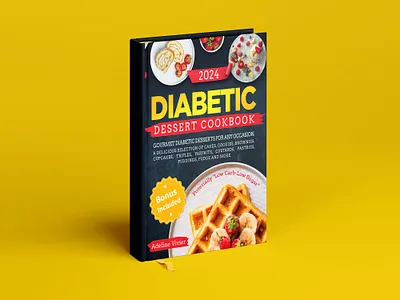 Cookbook cover Design branding cover book cover design depression design flat illustration logo ui vector