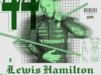 LEWIS HAMILTON POSTER design graphic design poster
