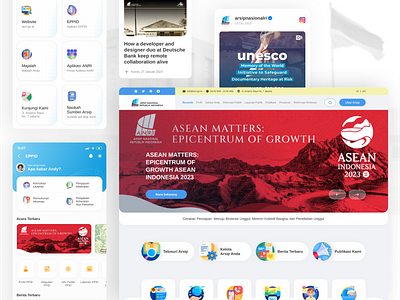 National Archives of Indonesia Website and App 📜✨ anri archivesredefined digitaltransformation indonesiaheritage minimalistdesign minimalistux sleekarchives