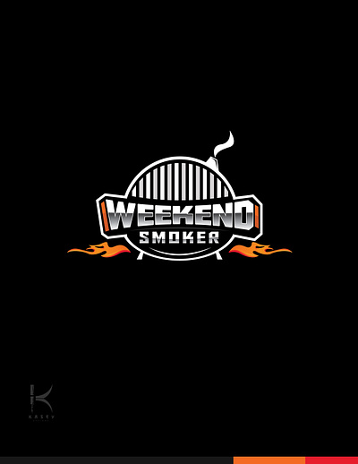 WEEKEND SMOKER LOGO commission artwork (locally)