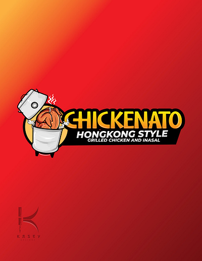 CHICKENATO HONGKONG STYLE GRILLED CHICKEN LOGO commission artwork (locally)