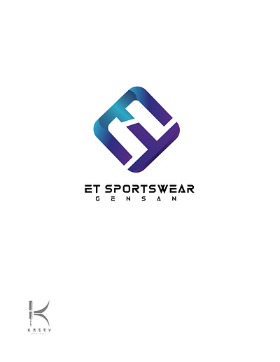 ET SPORTSWEAR LOGO branding