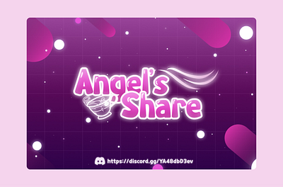 Angel's Share - Discord Server Banner Design graphic design