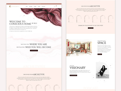 Conscious Home by BGD - Website Design graphic design website design