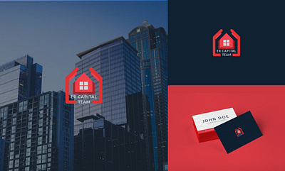 A unique, modern logo for the real estate wholesaling business. branding logo design motion graphics