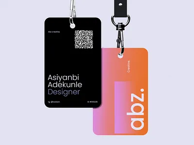 Branding for abz studio abz adobe adobe xd animation box branding business card design designers google illustration microsoft minimal photoshop qr qr code timeline uiux