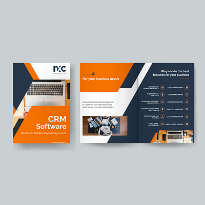 Two Fold Brochure Design branding graphic design