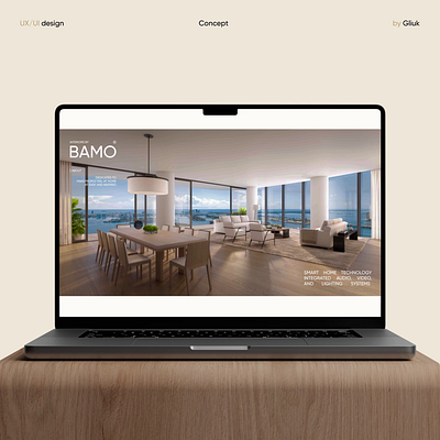 Real estate website animated screens animation design figma interface motion graphics photoshop ui ux webdesign