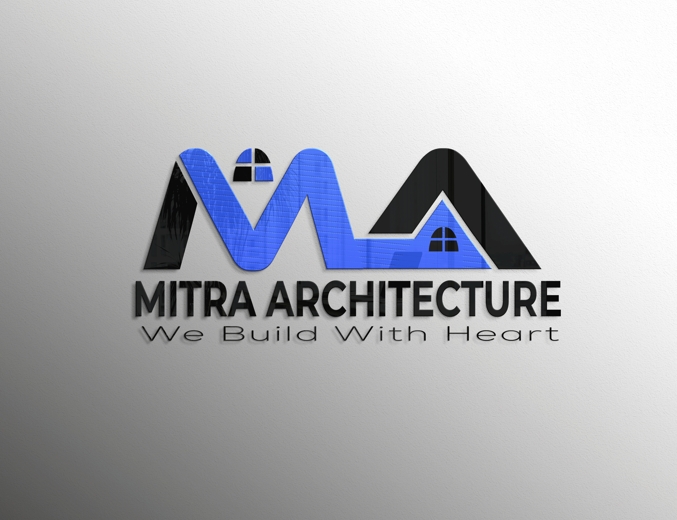 Architecture building logo design logo