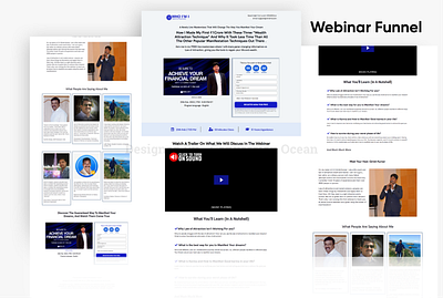 Webinar Funnel branding design funnel marketer funnel marketing funnels lead generation marketing sales funnel ui