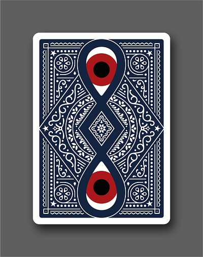 Playing Card Back Design (WIP) graphic design