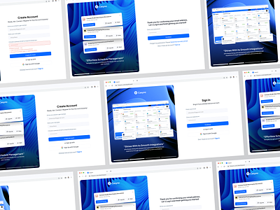 Onboarding : Sign In Exploration cansaas clean dashboard design interface landing page log in login login page onboarding saas sign in sign in page sign up ui ux web web design website