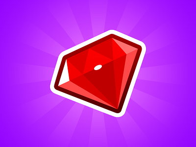 Piano Cat Tiles: Diamond Icon cat tiles currency diamond diamond icon game game assets game icon game ui gem icon jewelry mobile game music music game piano piano game piano tiles red diamond ruby ui